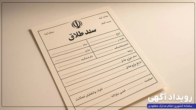 طلاق‌نامه چیست و چه اطلاعاتی در آن ثبت می‌شود؟ راهنمای کامل و نمونه متن