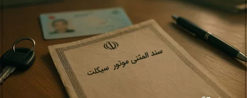 دریافت سند المثنی موتورسیکلت، مراحل، مدارک و هزینه‌ها