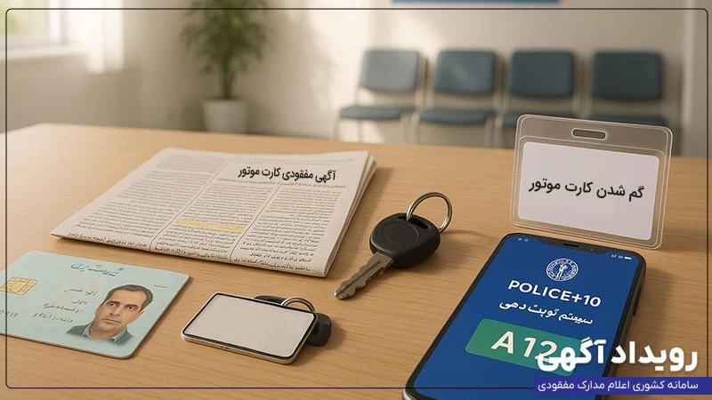 درخواست المثنی کارت موتور سیکلت، آموزش کامل مراحل، مدارک و هزینه‌ها