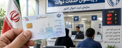 تعرفه خدمات کارت ملی هوشمند در سال ۱۴۰۵ (ثبت‌احوال و دفاتر پیشخوان)